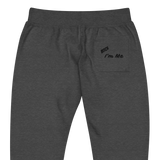 Bitch I'm Me fleece sweatpants (B)