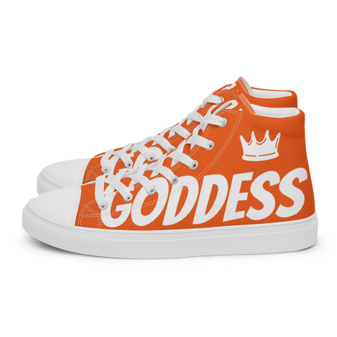 Women’s high top canvas shoes