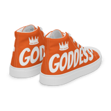 Women’s high top canvas shoes